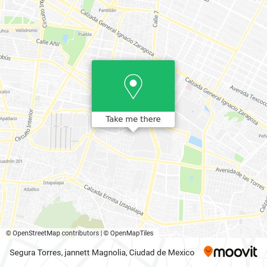 Segura Torres, jannett Magnolia map