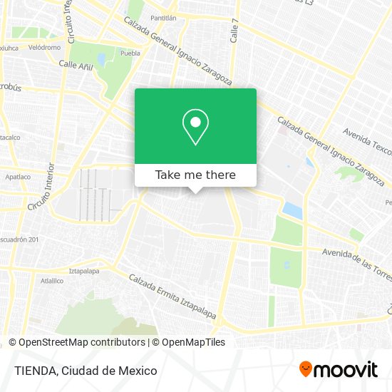 TIENDA map