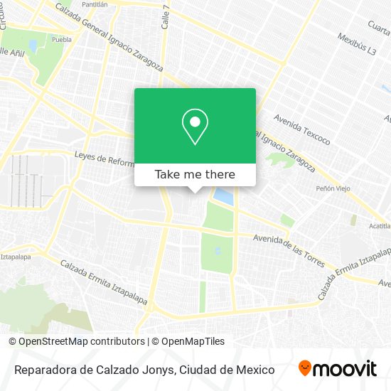 Reparadora de Calzado Jonys map