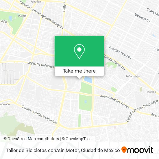 Taller de Bicicletas con / sin Motor map