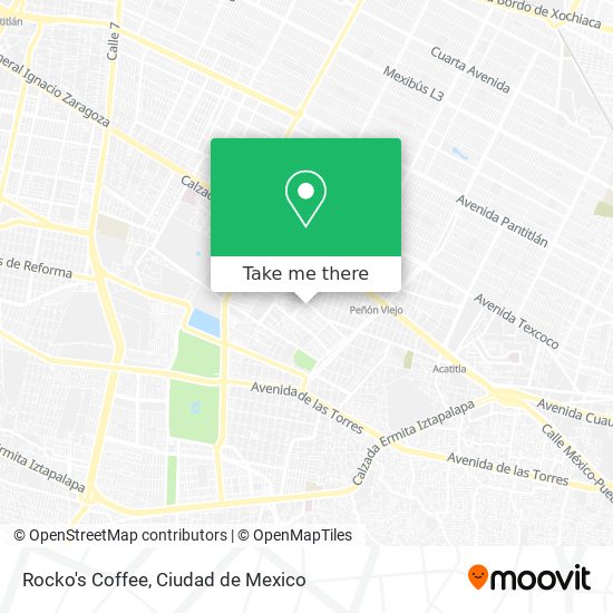 Mapa de Rocko's Coffee