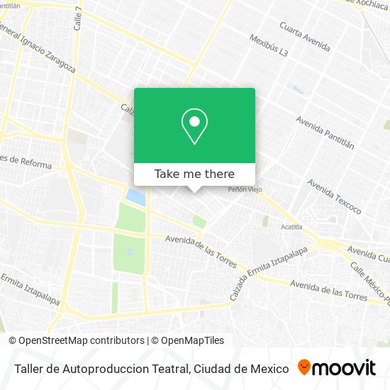 Mapa de Taller de Autoproduccion Teatral