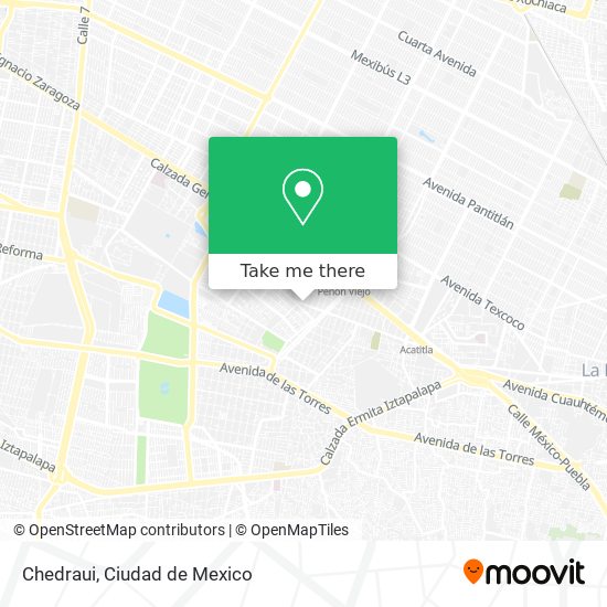 Mapa de Chedraui
