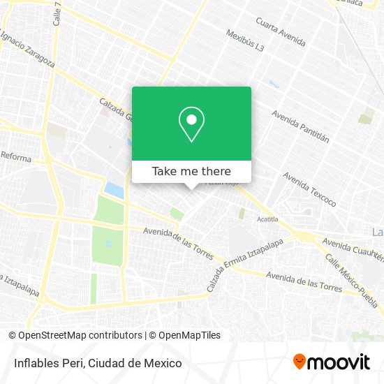 Inflables Peri map