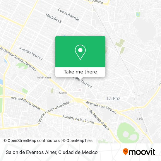 Salon de Eventos Alher map