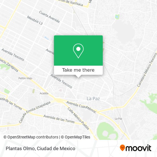 Plantas Olmo map