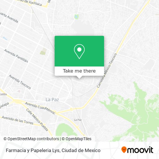 Farmacia y Papeleria Lys map