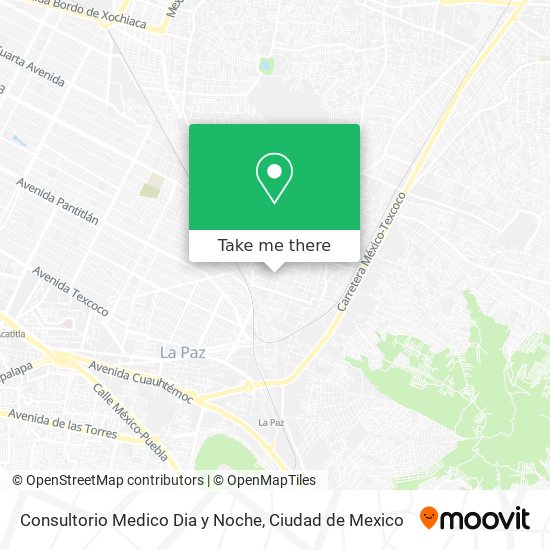 Mapa de Consultorio Medico Dia y Noche