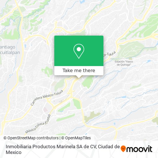 Inmobiliaria Productos Marinela SA de CV map