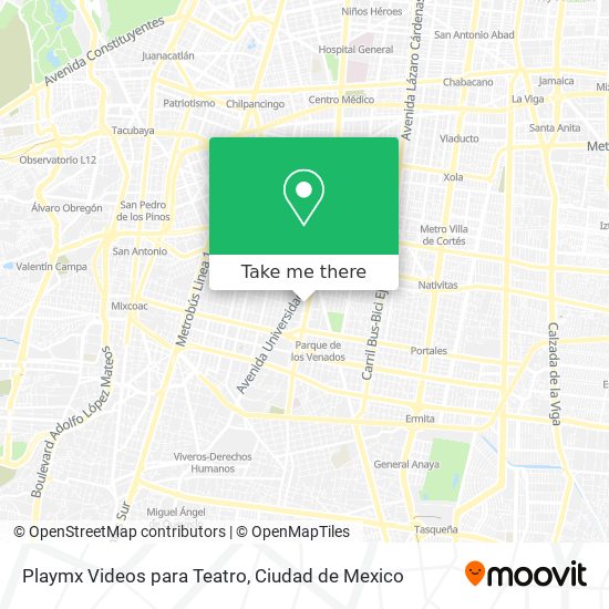 Playmx Videos para Teatro map