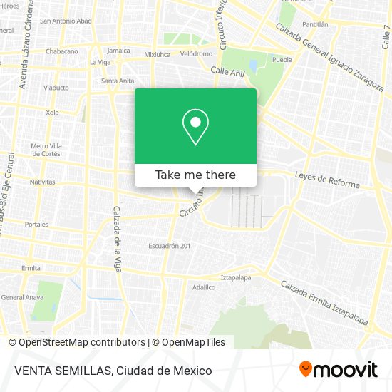 VENTA SEMILLAS map