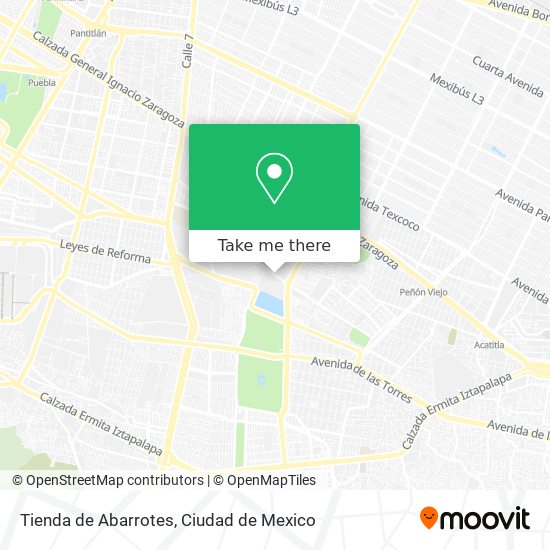 Tienda de Abarrotes map