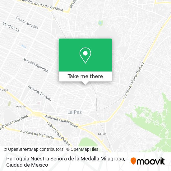 Parroquia Nuestra Señora de la Medalla Milagrosa map