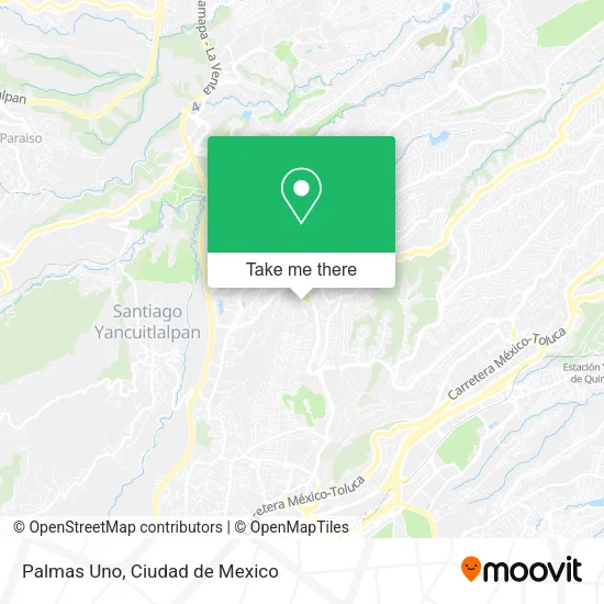 Palmas Uno map