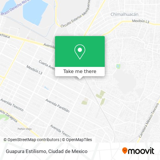 Guapura Estilismo map