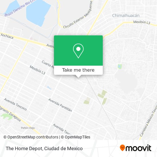 The Home Depot map