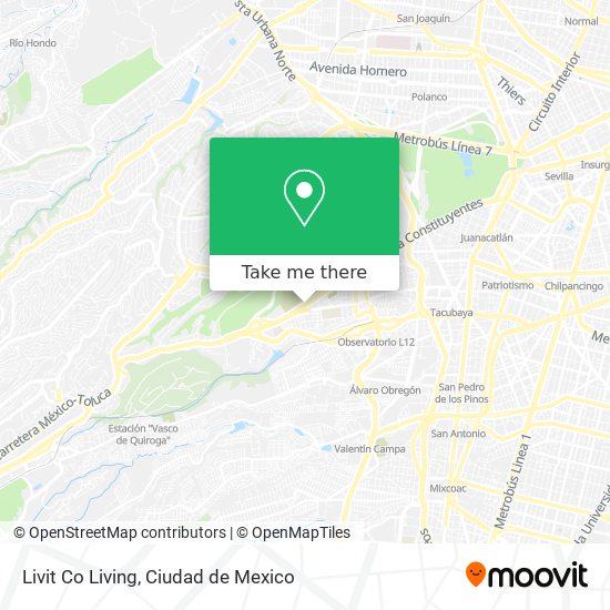 Livit Co Living map