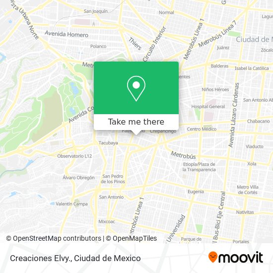 Creaciones Elvy. map