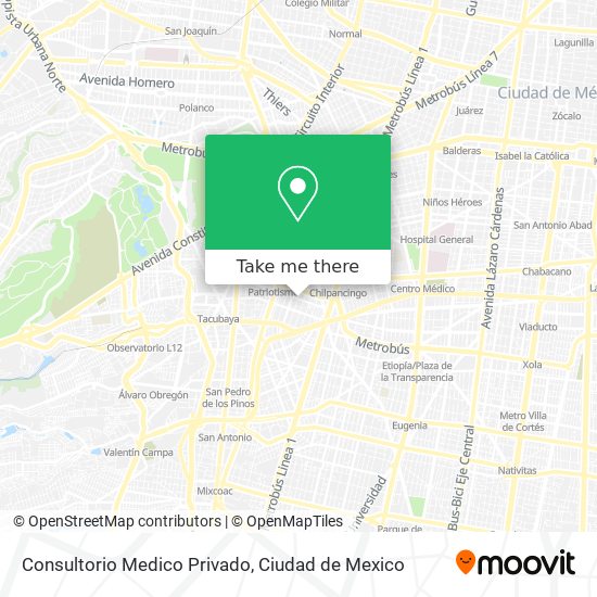 Consultorio Medico Privado map