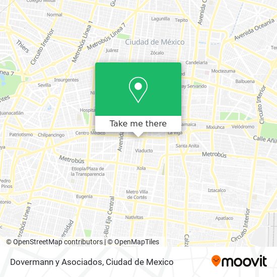 Dovermann y Asociados map