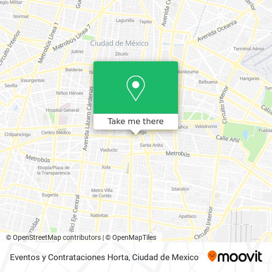 Mapa de Eventos y Contrataciones Horta