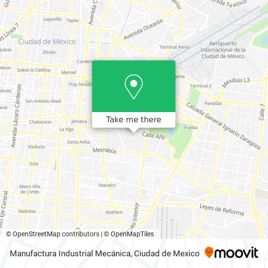 Mapa de Manufactura Industrial Mecánica