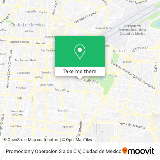 Mapa de Promocion y Operacion S a de C V