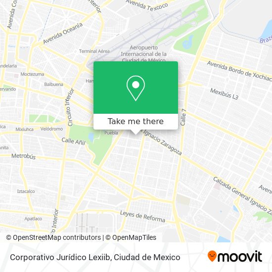 Corporativo Jurídico Lexiib map