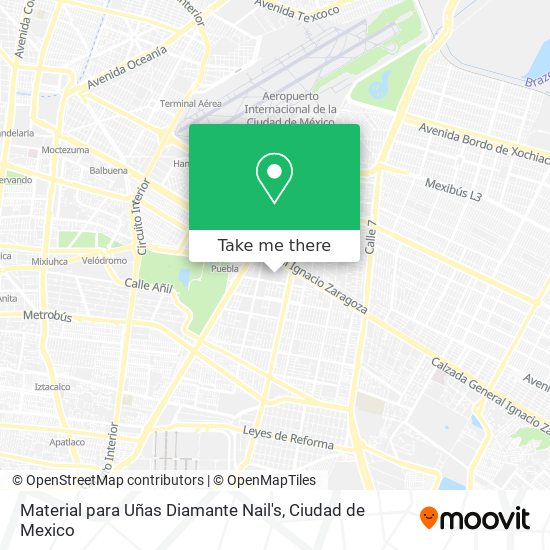 Material para Uñas Diamante Nail's map
