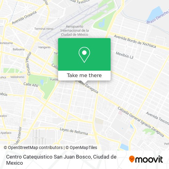 Centro Catequistico San Juan Bosco map