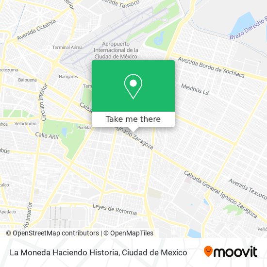 Mapa de La Moneda Haciendo Historia