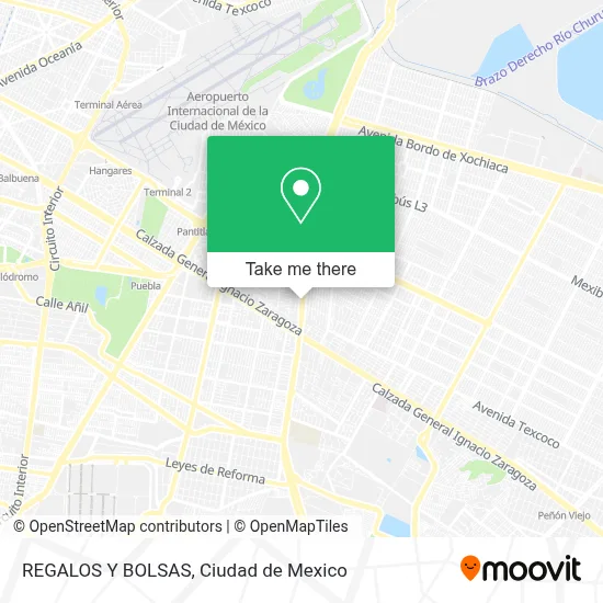 REGALOS Y BOLSAS map