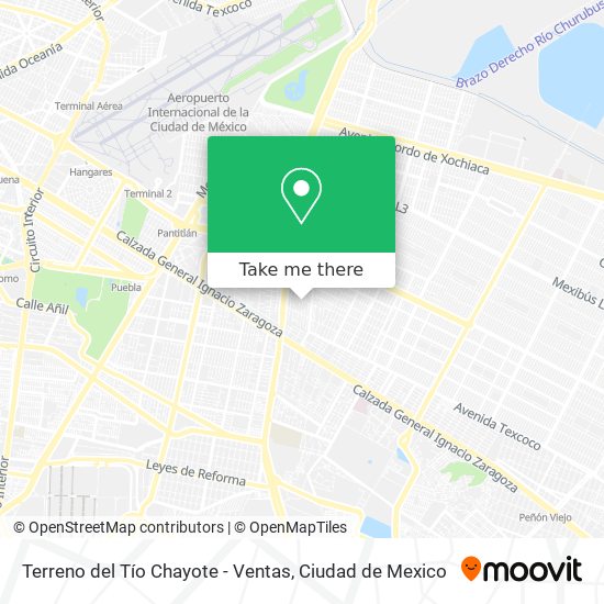Mapa de Terreno del Tío Chayote - Ventas