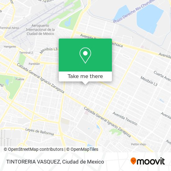 TINTORERIA VASQUEZ map