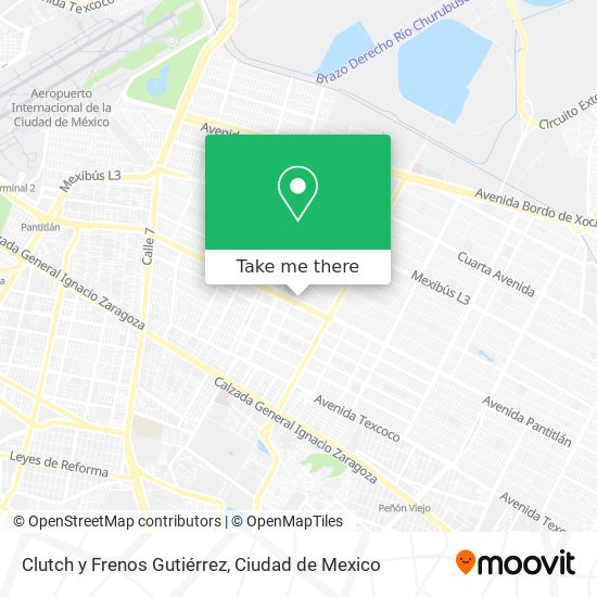 Mapa de Clutch y Frenos Gutiérrez