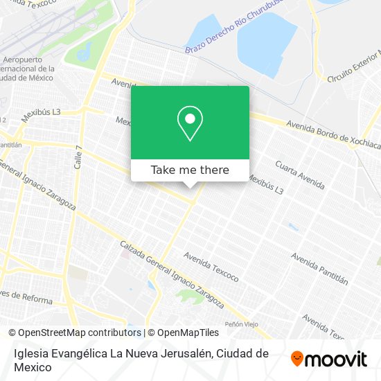 Iglesia Evangélica La Nueva Jerusalén map