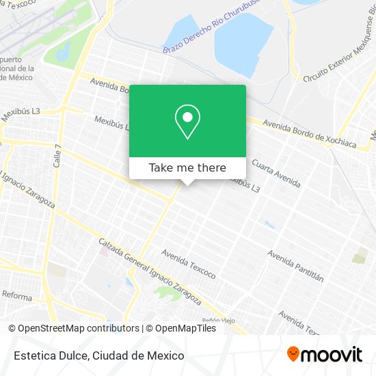 Estetica Dulce map