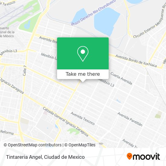 Mapa de Tintareria Angel