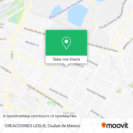 CREACCIONES LESLIE map