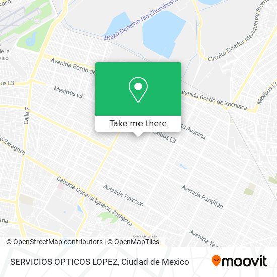 Mapa de SERVICIOS OPTICOS LOPEZ