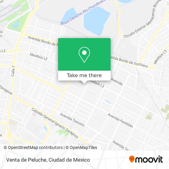 Venta de Peluche map