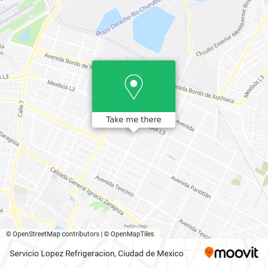 Servicio Lopez Refrigeracion map