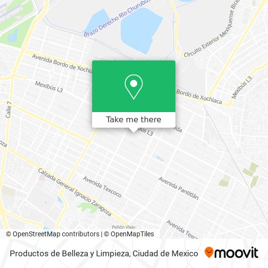 Productos de Belleza y Limpieza map