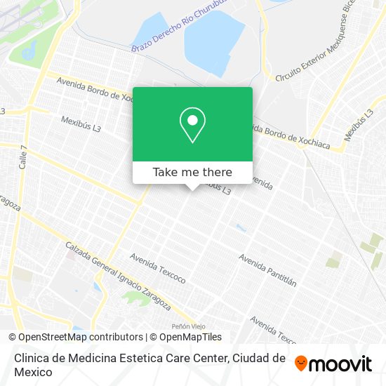 Clinica de Medicina Estetica Care Center map