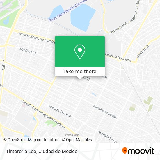 Mapa de Tintoreria Leo