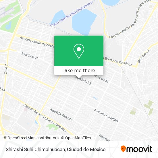 Mapa de Shirashi Suhi Chimalhuacan