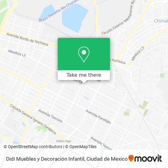 Didí Muebles y Decoración Infantil map