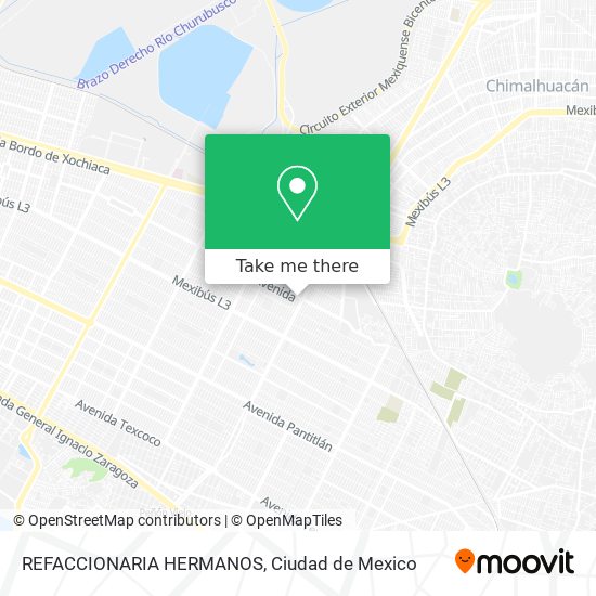 REFACCIONARIA HERMANOS map