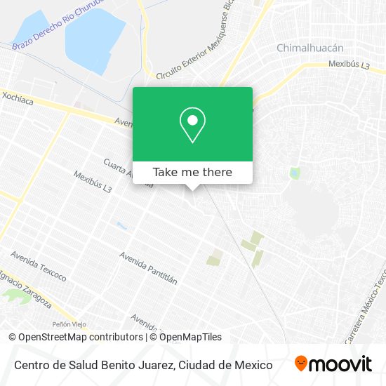 Centro de Salud Benito Juarez map