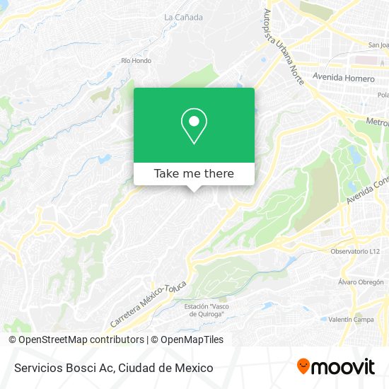 Servicios Bosci Ac map